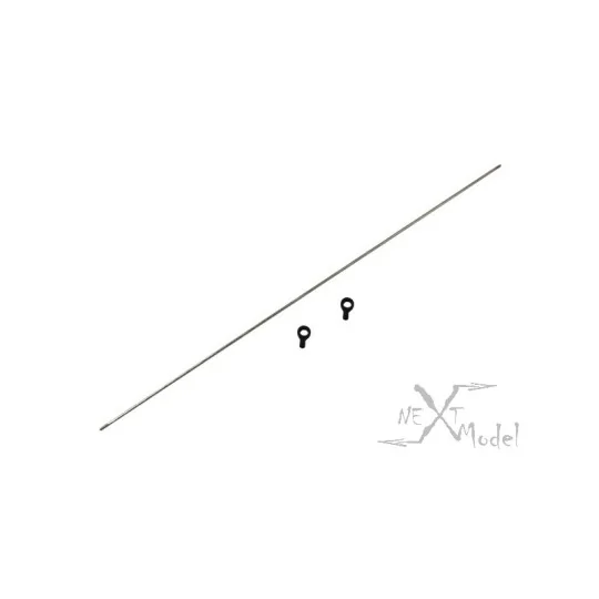 E - rix 450 tail rotor pushrod Jamara 031724 - 2 031724-E - rix 450 tail rotor pushrod - 031724