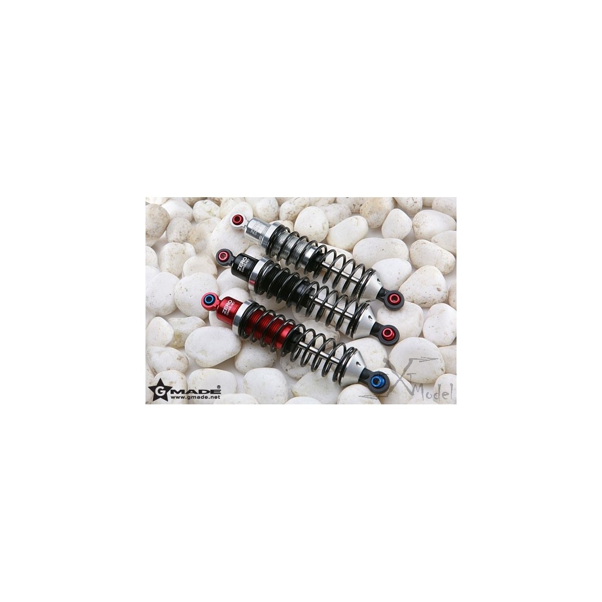 Shock absorbers Team ZERO blacks 94mm soft (4) Gmade Gmade GM20404 - 2 Shock absorbers Team ZERO blacks 94mm soft (4) Gmade Gmade GM20404 - 2