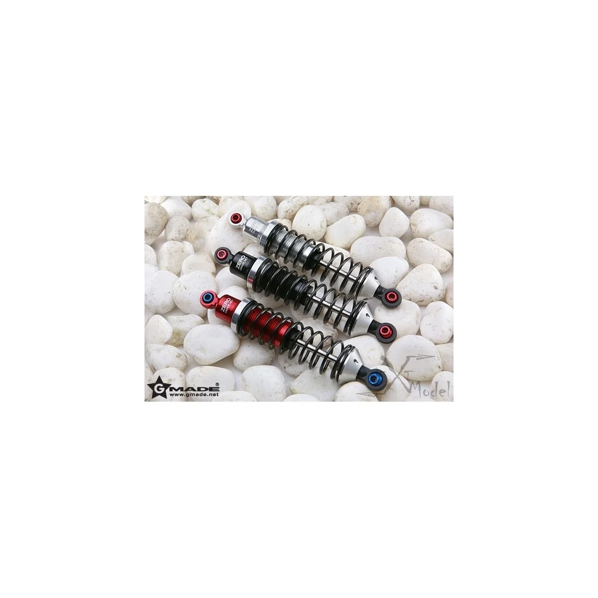Shock absorbers Team ZERO blacks 94mm soft (4) Gmade Gmade GM20404 - 2