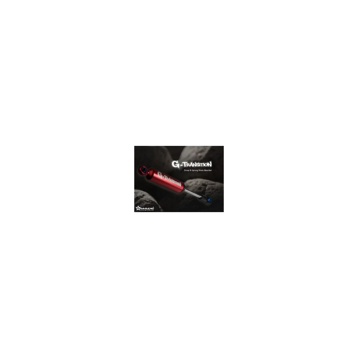 Amortisseurs G-Transition rouges 90mm (4) Gmade Gmade GM20601 - 4