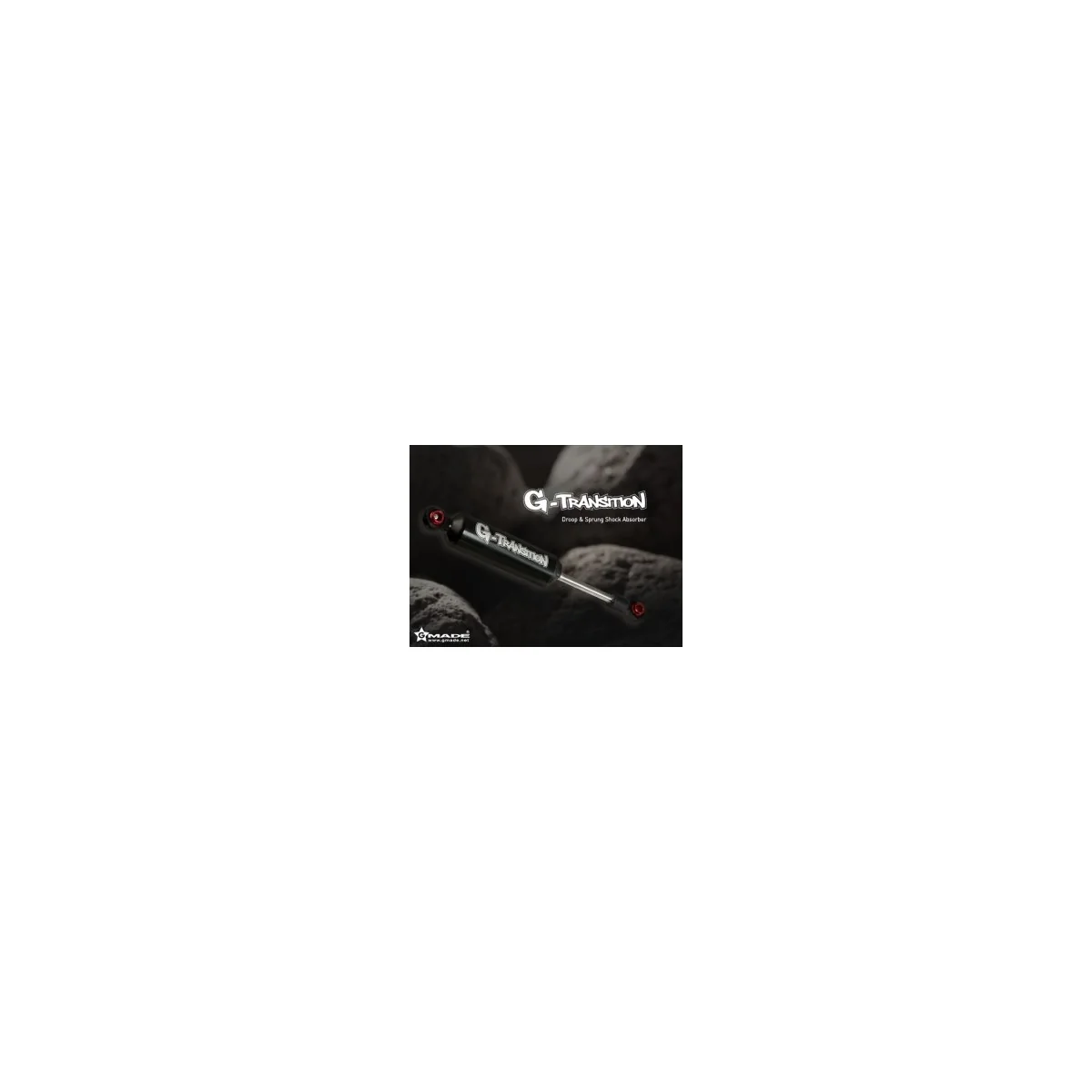 Amortisseurs G-Transition noirs 90mm (4) Gmade Gmade GM20604 - 1 Amortisseurs G-Transition noirs 90mm (4) Gmade Gmade GM20604 - 1
