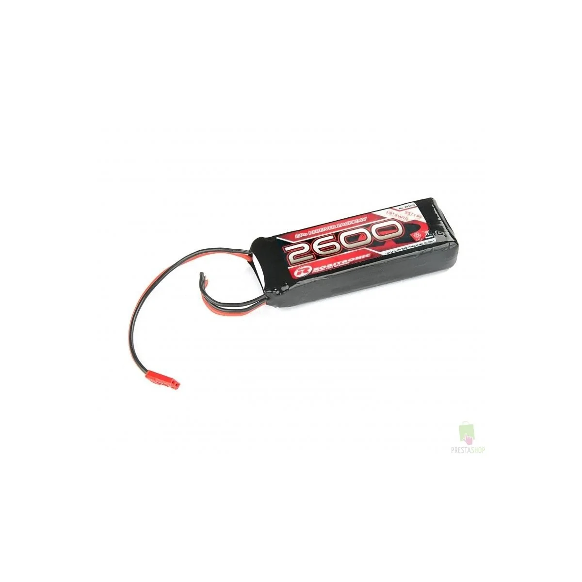 ACCU Rx long 2s LiPo 7.4V 2600mAh Robitronic Robitronic R05206 - 2