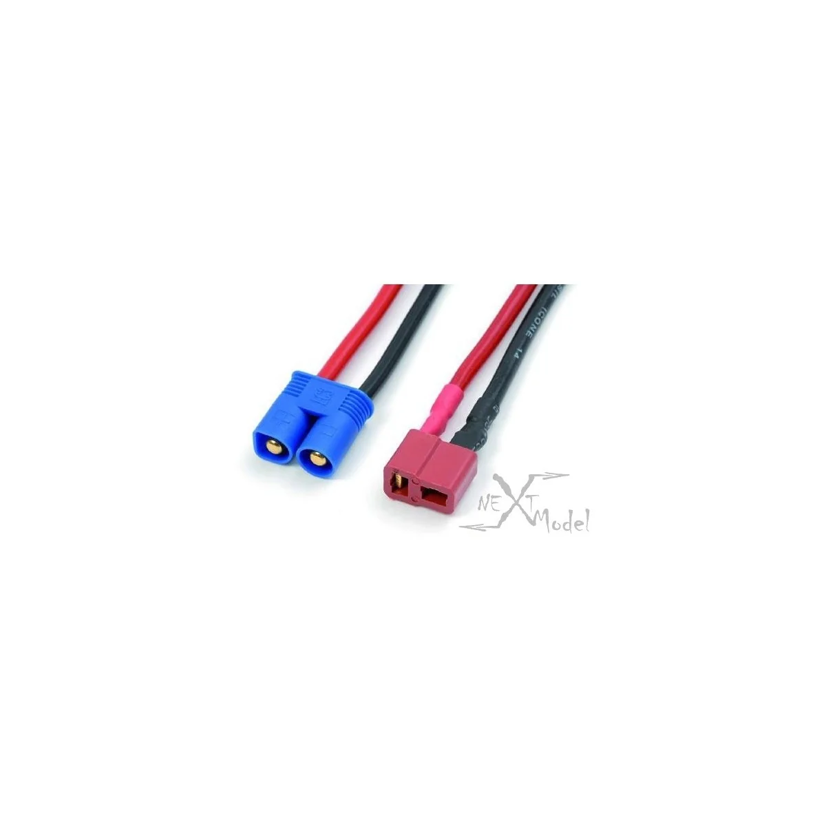 Adapter EC3 male / female Dean 14AWG 10cm DYS 8270 - 2
