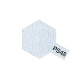 Peinture bombe Lexan argent métallisé Chrome PS48 Tamiya Tamiya 86048 - 1