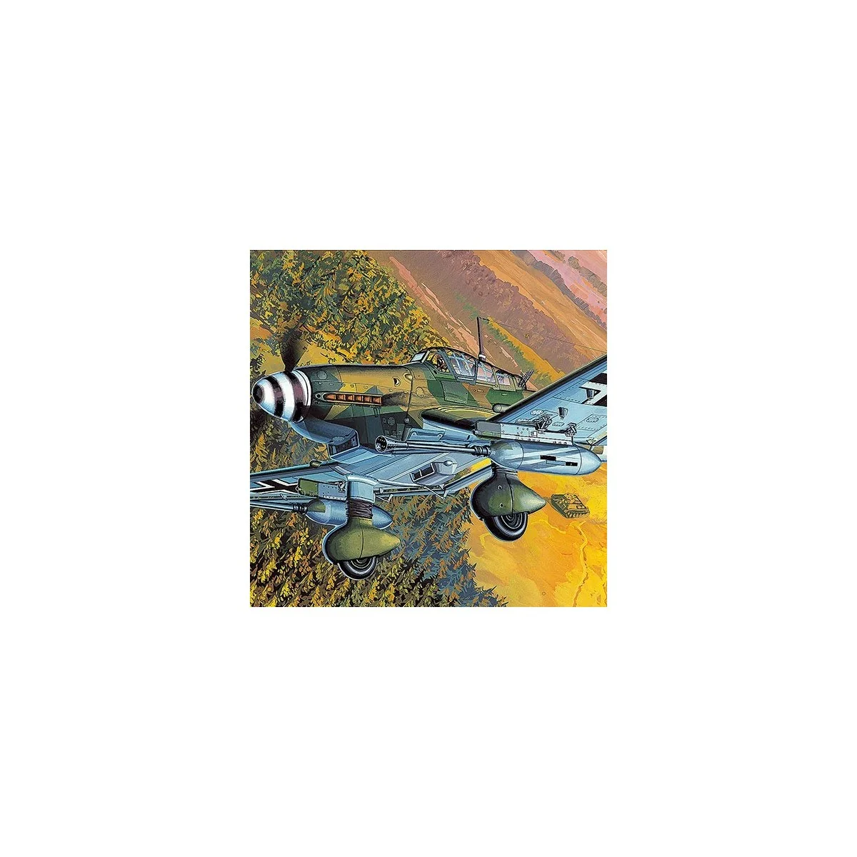 JU - 87G - 2 Stuka 1/72 Academy Academy AC12404 - 2