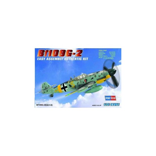 HB80223-BF 109G - 2 1/72 Hobby Boss