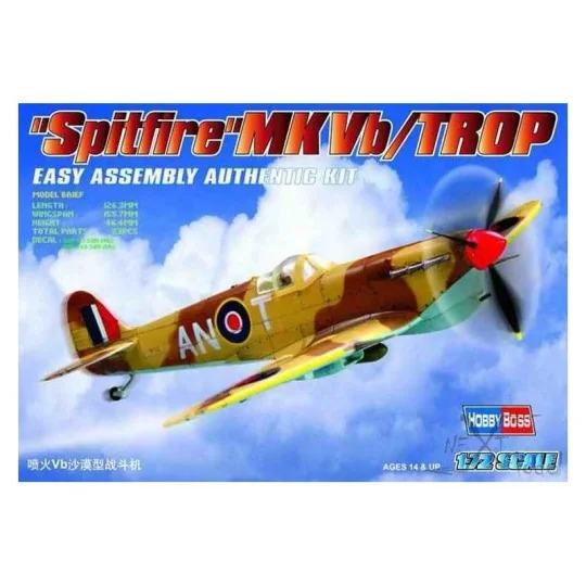 HB80213-Spitfire MK Vb/too 1/72 Hobby Boss - HB80213