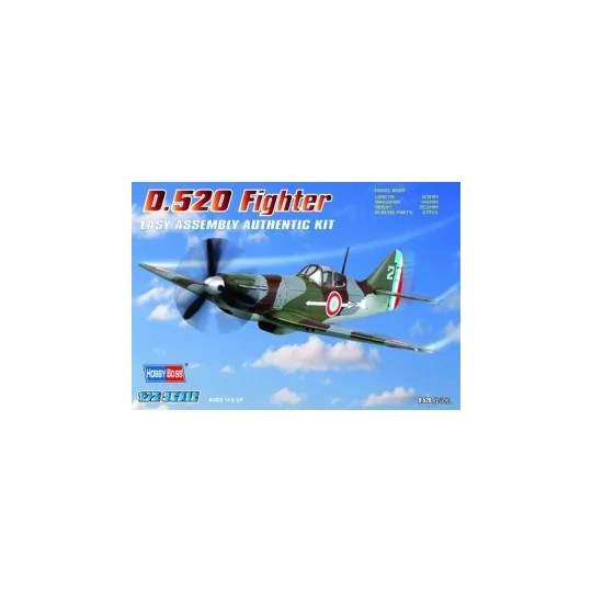 HB80237-D.520 Fighter 1/72 Hobby Boss