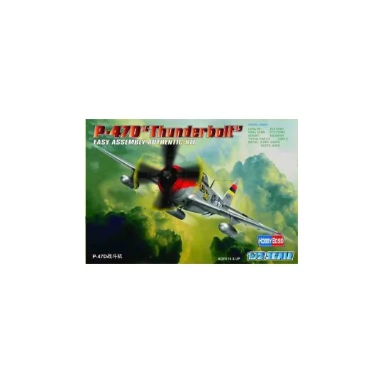 HB80257-P-47 D Thunderbolt 1/72 Hobby Boss - HB80257