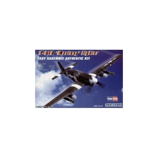 HB80242-P-51B Mustang 1/72 Hobby Boss - HB80242