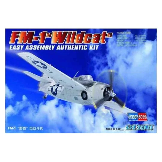 HB80221-FM - 1 Wildcat 1/72 Hobby Boss - HB80221