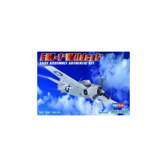 HB80221-FM - 1 Wildcat 1/72 Hobby Boss - HB80221