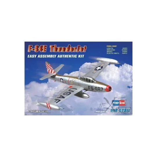HB80246-American F-84E Thunderjet 1/72 Hobby Boss