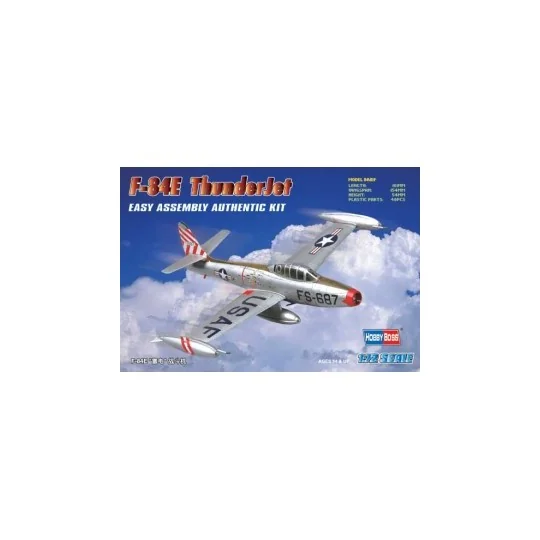 American F-84E Thunderjet 1/72 Hobby Boss Hobby Boss HB80246 - 1 HB80246-American F-84E Thunderjet 1/72 Hobby Boss - HB80246