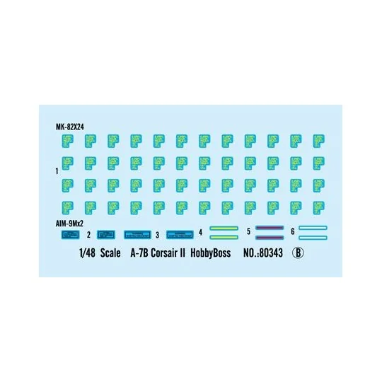 HB80343-A - 7B Corsair II Hobby Boss 1/48