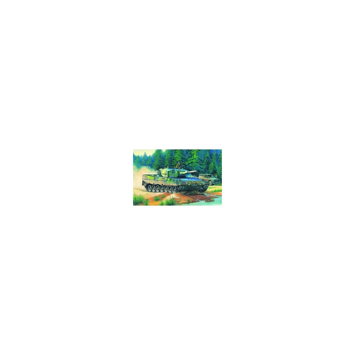 German Leopard 2 A4 Tank 1/35 Hobby Boss Hobby Boss HB82401 - 1 German Leopard 2 A4 Tank 1/35 Hobby Boss Hobby Boss HB82401 - 1