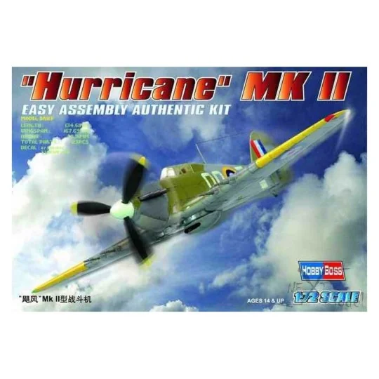 Hurricane MK II 1/72 Hobby Boss Hobby Boss HB80215 - 2 HB80215-Hurricane MK II 1/72 Hobby Boss - HB80215