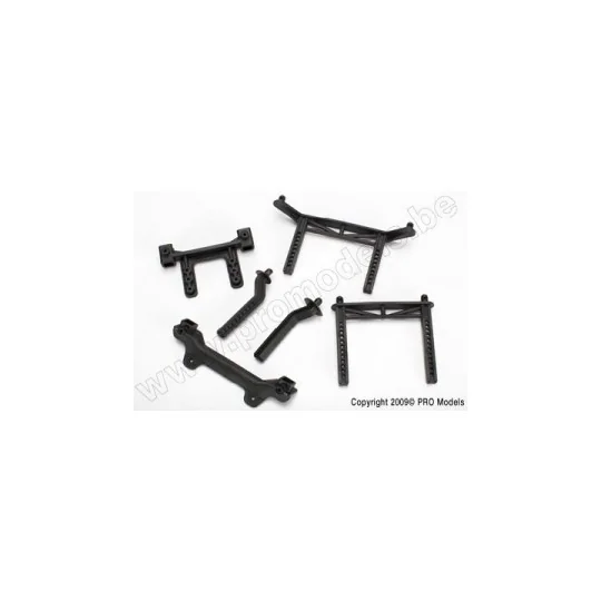 Supports carrosserie Av + Arr ajustables Stampede Traxxas Traxxas TRX-3619 - 1 TRX-3619-Supports carrosserie Av + Arr ajustables Stampede Traxxas - TRX-3619