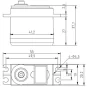 GS-3630BB-Servo analogique GS-3630BB Go-Teck