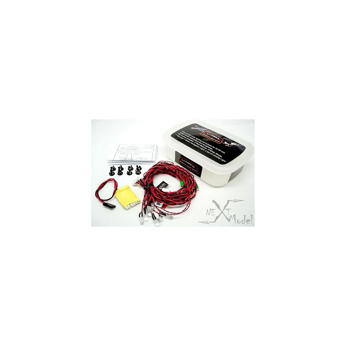 Universal LED Kit for planes / helicopters GT-Power GT-Power GT-LED-AERO - 2 Universal LED Kit for planes / helicopters GT-Power GT-Power GT-LED-AERO - 2