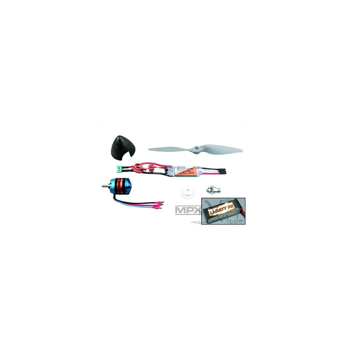 Set of propulsion DogFighter ULTRA LiPo Multiplex Multiplex 333657 - 2