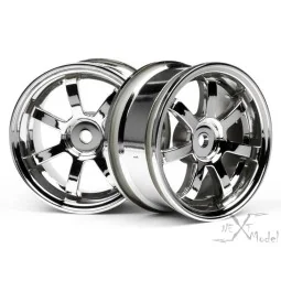 Mag7 26mm Chrome (2) HPI rims HPI Racing 87003574 - 2