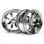 87003574-Mag7 26mm Chrome (2) HPI rims - 87003574