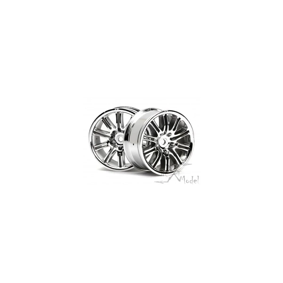 Jantes 10 Branches Sport 26mm Chrome (2) HPI HPI Racing 87003772 - 2