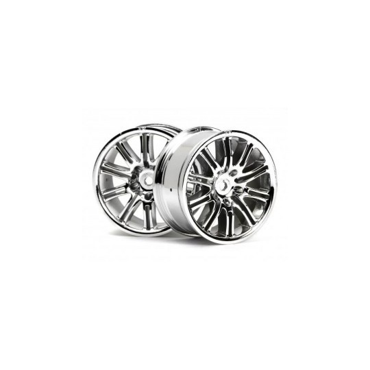 87003772-Jantes 10 Branches Sport 26mm Chrome (2) HPI - 87003772