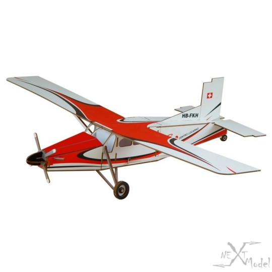 SV-70005-Pilatus turbo porter PC-6 Para Centro 3D-Model Siva