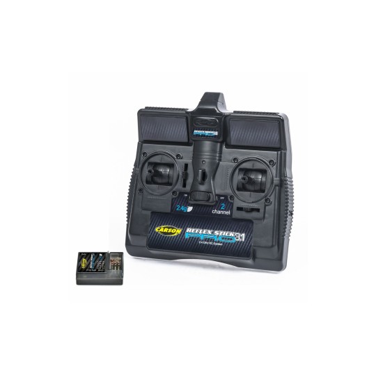 Radio car Reflex Stick 3.1 pro 2.4 GHz Carson Carson 500500084 - 1 500500084-Radio car Reflex Stick 3.1 pro 2.4 GHz Carson - 500500084