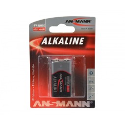 Alkaline 9V Jamara Battery Ansmann Racing 1515-0000 - 1