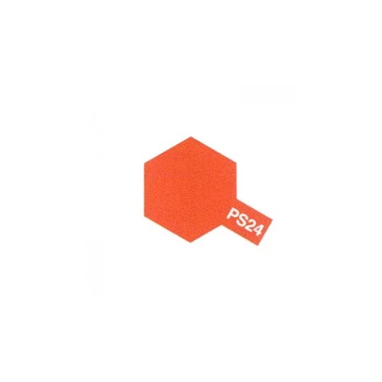 86024-Paint bomb Lexan orange fluo PS24 Tamiya - 86024