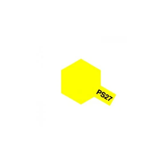 Peinture bombe Lexan jaune fluo PS27 Tamiya Tamiya 86027 - 1 86027-Peinture bombe Lexan jaune fluo PS27 Tamiya - 86027