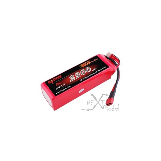 KT2200/35-5S-Li-Po 2200mAh 35C 5S 18,5V (Dean) Kypom