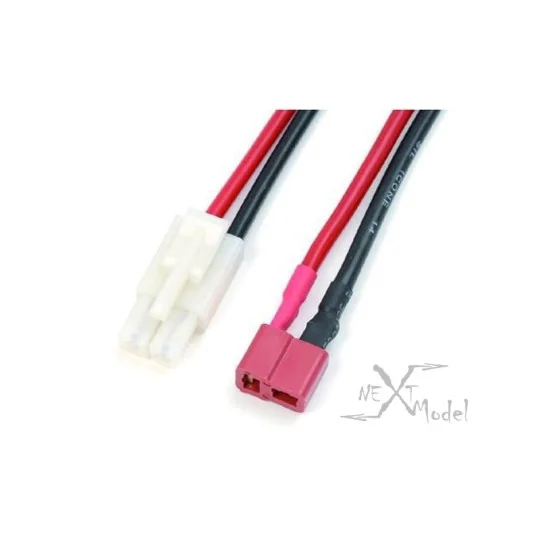 8138DEAN-Dean female adapter / Tamiya male 14AWG 10cm - 8138DEAN