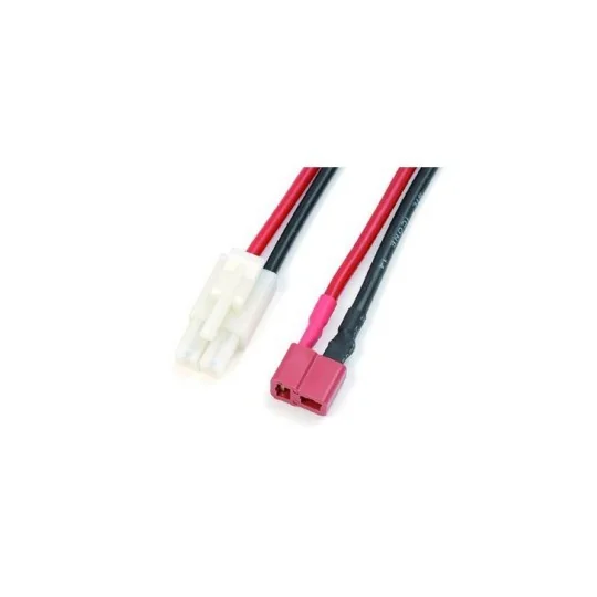 8138DEAN-Dean female adapter / Tamiya male 14AWG 10cm - 8138DEAN