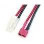 8138DEAN-Dean female adapter / Tamiya male 14AWG 10cm - 8138DEAN
