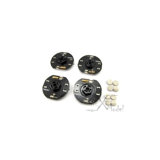 GT-LED-WHEEL-B-Kit LED wheels Blue 1/10 track GT-Power