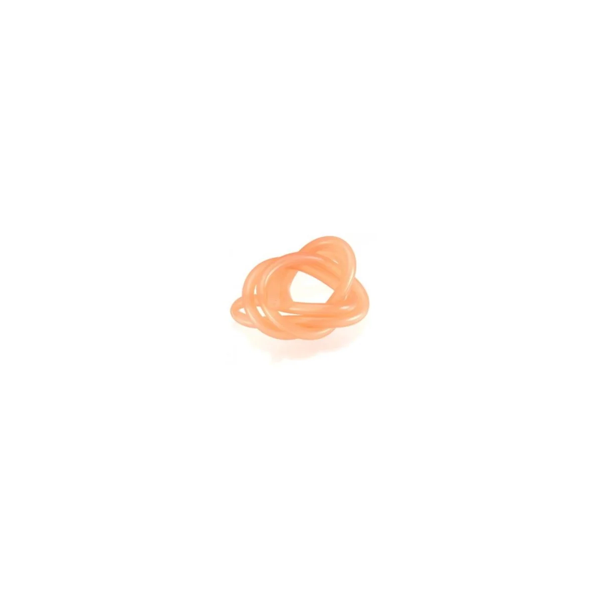 Durite silicone orange transparente 1m H.T. Hobby Taiwan A076 - 1