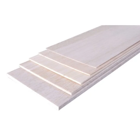 Balsa board 6x80x1000mm S002007 - 1 S002007-Balsa board 6x80x1000mm - S002007