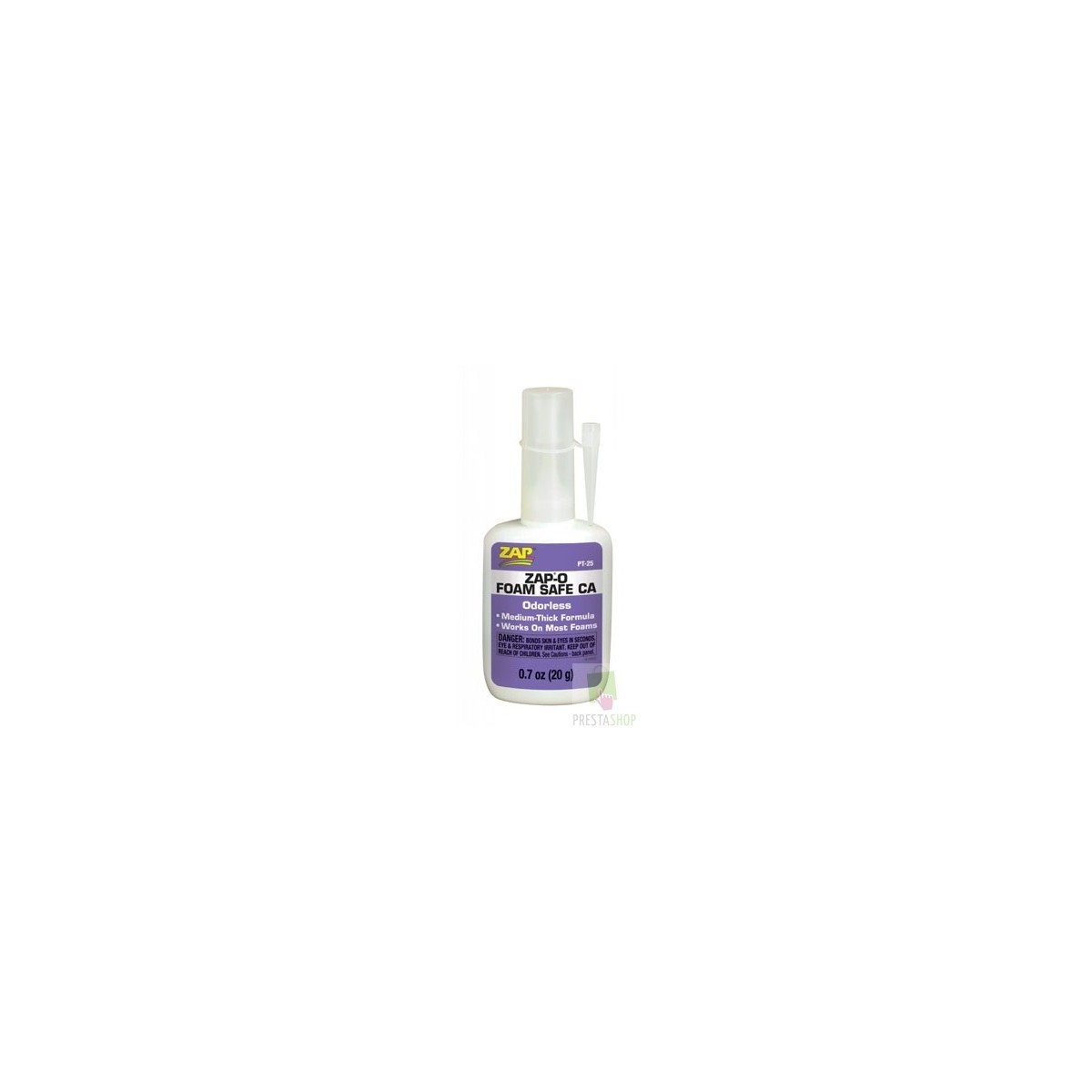 Cyano glue odorless 20g Zap - O PT25 ZAP PT-25 - 2 Cyano glue odorless 20g Zap - O PT25 ZAP PT-25 - 2