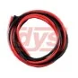 8082R-1 m DYS red 20awg silicone cable - 8082R