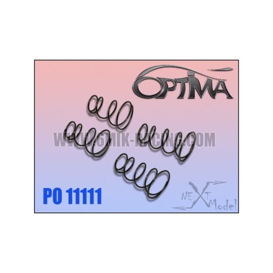 PO11111-Springs addifits c2shocks Contractive 6Mik