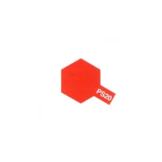 86020-Paint bomb fluo red Lexan PS20 Tamiya - 86020