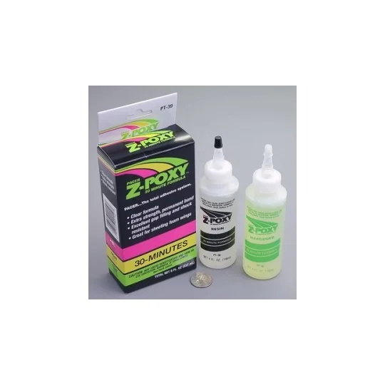 PT-39-Colle Epoxy 30min 237ml Z-Poxy ZAP PT39