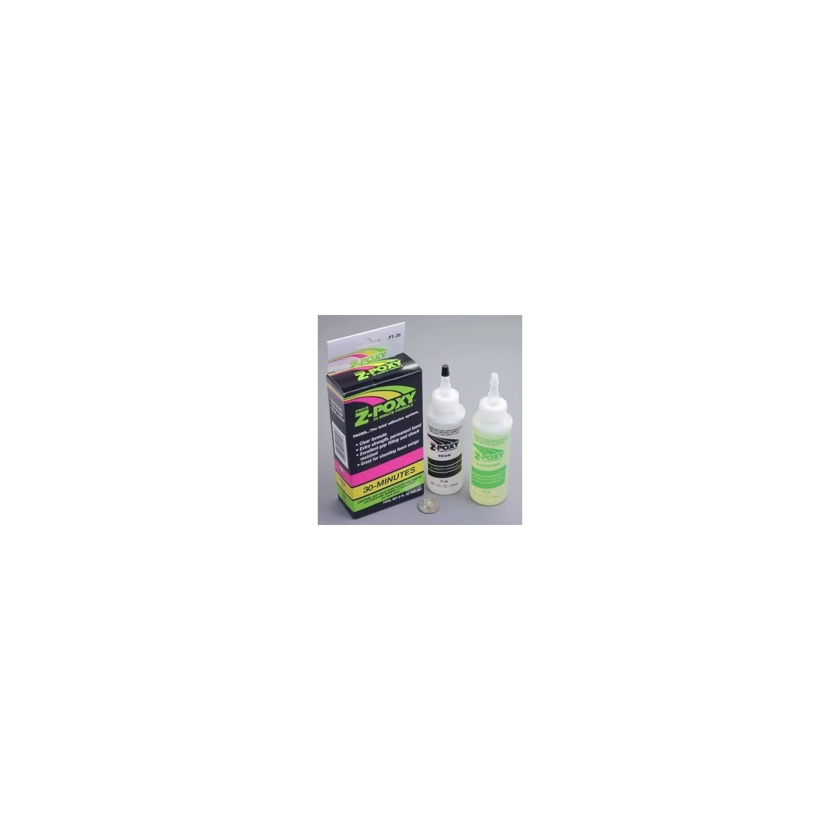 Glue Epoxy 30 min 237ml Z-epoxy ZAP PT39 ZAP PT-39 - 1