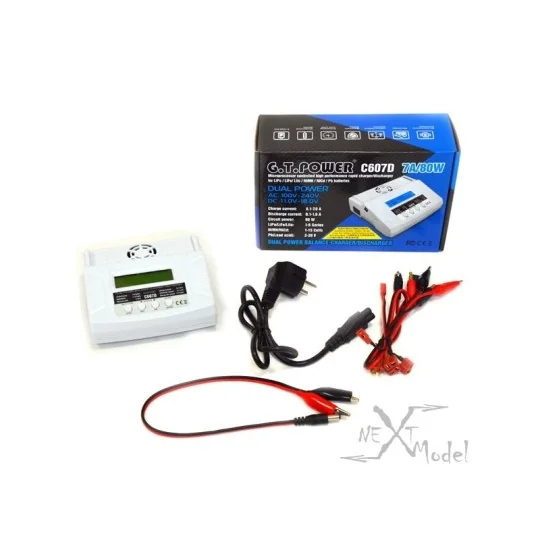 Chargeur C607D 80w 12V / 220V GT-Power GT-Power GT-C607D - 3 GT-C607D-Chargeur C607D 80w 12V / 220V GT-Power - GT-C607D