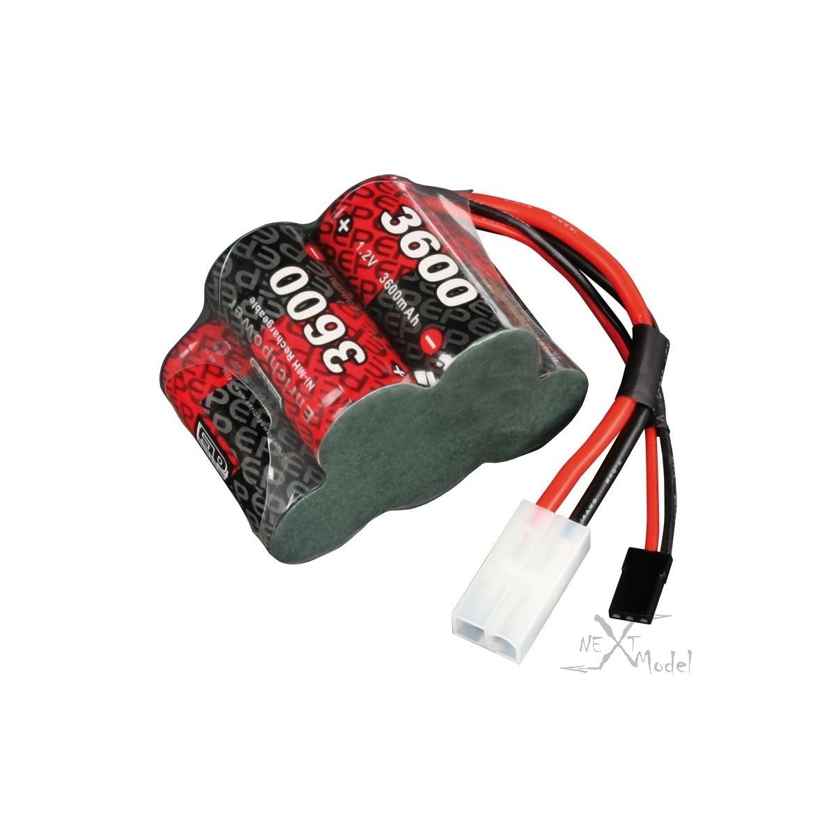 Accu réception Ni-Mh 6V 3600mAh 3+2 Robitronic Robitronic RX360 - 2