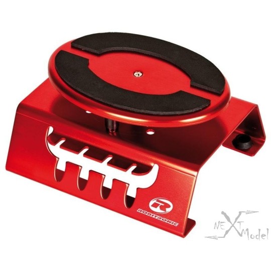 R15001R-Red rotating stand for car 1/8 Robitronic